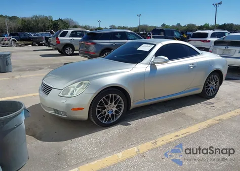 2002 Lexus Sc 430 z USA, uszkodzony, nr VIN JTHFN48Y520017035
